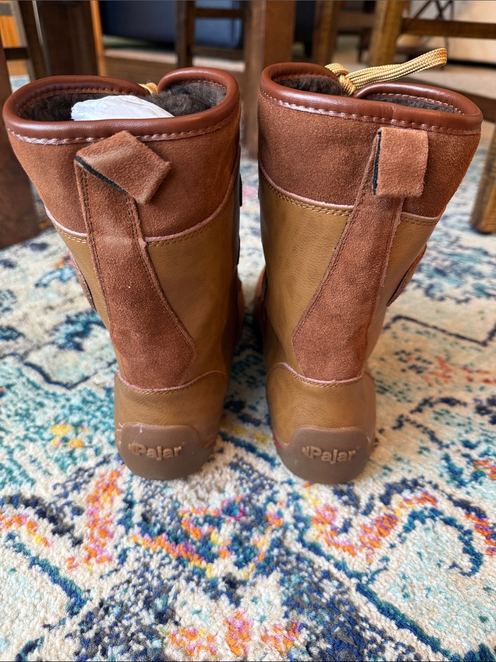 PAJAR CANADA Gaetana Boot in Cognac/Tan Women’s Size 39 - Picture 6 of 12